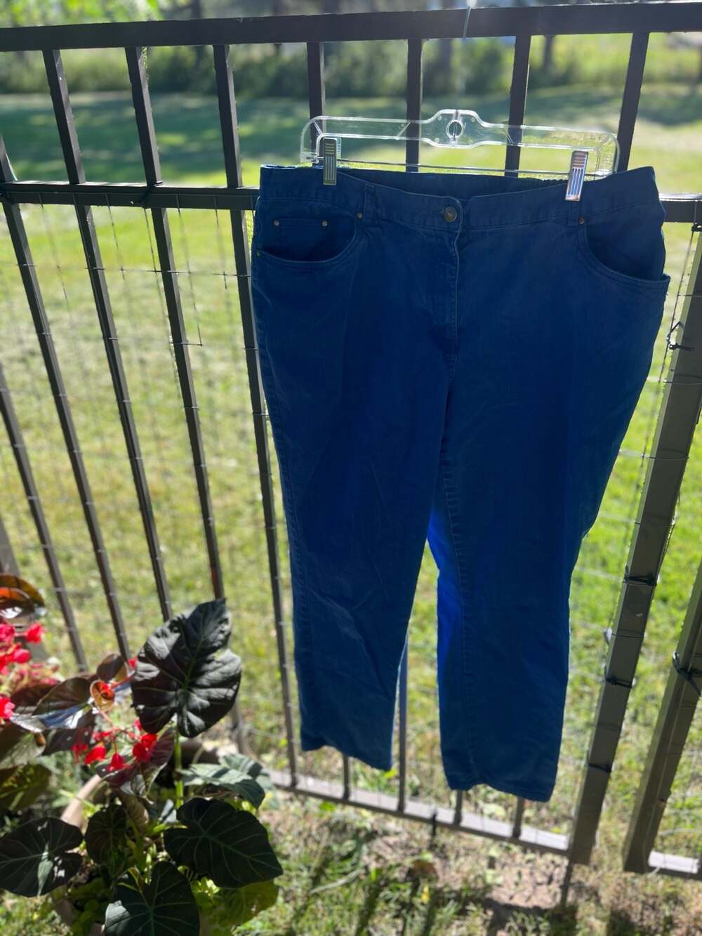 Ruby Rd. Women's Blue Stretch Denim Jeans Size 16